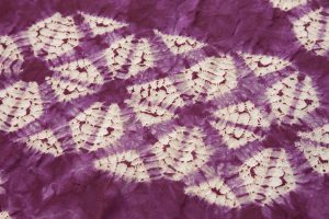 紫根染　紬着物のサブ5画像