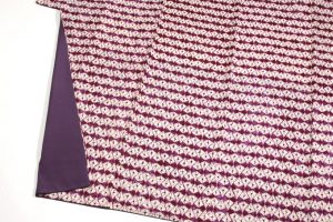 草紫堂謹製 南部紫根染　綿着物のサブ2画像