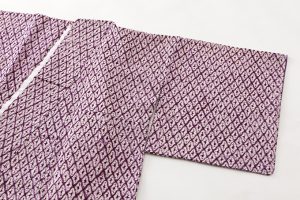 南部紫根染　綿着物のサブ1画像