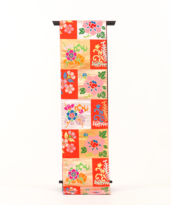 龍村美術織物謹製　袋帯「陽花元禄」のメイン画像