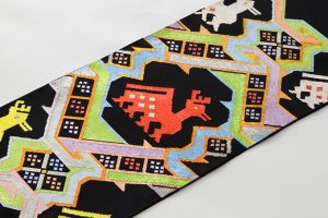 龍村平蔵製　袋帯「有栖川鹿手」のサブ1画像