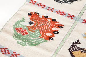 龍村平蔵製　袋帯「甲比丹孔雀」のサブ2画像