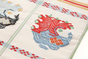 龍村平蔵製　袋帯「甲比丹孔雀」のサブ3画像