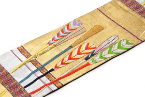 龍村平蔵製　袋帯「大祝矢」のサブ1画像