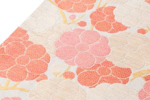 桝屋髙尾製　袋帯　ねん金綴錦「紅白梅図」のサブ2画像
