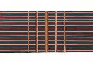 龍村平蔵製　袋帯地「名物吉野間道」未仕立て品のサブ3画像