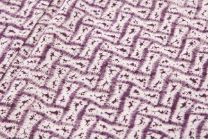 南部紫根染　綿着物のサブ4画像