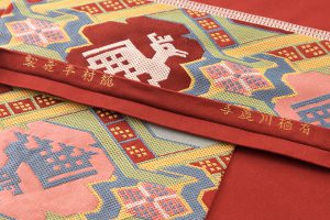 龍村平蔵製　袋帯「有栖川鹿手」のサブ4画像