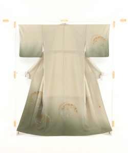 人間国宝　福田喜重作　刺繍訪問着のメイン画像