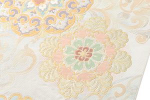 川島織物製　プラチナ箔袋帯のサブ3画像