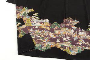 東京染繍大彦製　留袖地のサブ2画像