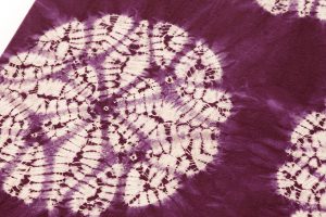紫根染　綿名古屋帯のサブ2画像