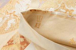 川島織物製 　本金箔加良錦袋帯のサブ4画像