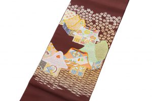 龍村平蔵製　袋帯「花の里」のサブ1画像