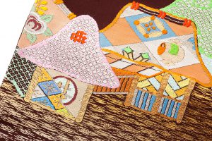龍村平蔵製　袋帯「花の里」のサブ2画像