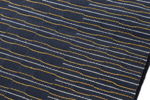 人間国宝 細見華岳作　綴織 八寸名古屋帯のサブ3画像