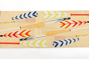 龍村平蔵製　袋帯「大祝矢」のサブ4画像