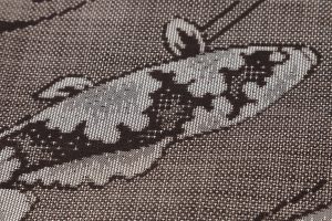 大島紬　着物「鯉」のサブ6画像