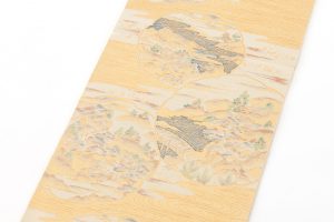 川島織物製　本金箔 本極錦袋帯のサブ1画像