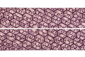 紫根染　綿名古屋帯のサブ4画像