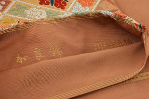 川島織物製　本金箔加良錦袋帯のサブ5画像