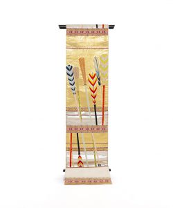 龍村平蔵製　袋帯「大祝矢」のメイン画像