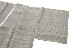 日本工芸会正会員 新里玲子作　宮古上布着物のサブ1画像