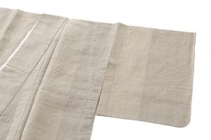 中島清志作　古代越後上布 着物のサブ1画像
