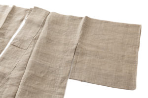 日本工芸会正会員 新里玲子作　宮古上布着物のサブ1画像