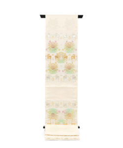 龍村平蔵製　袋帯「羊花堆朱錦」のメイン画像