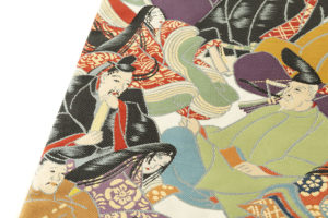 川島織物製　本金箔加良錦袋帯「六歌仙」のサブ4画像