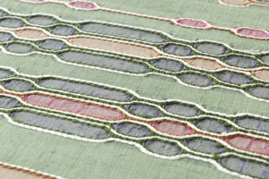 原田麻耶作　めがね織袋帯のサブ2画像