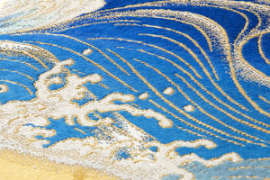 龍村平蔵製　袋帯「永徳波之図」のサブ3画像