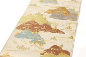 川島織物製　本金箔加良錦 袋帯のサブ1画像