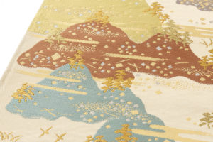 川島織物製　本金箔加良錦 袋帯のサブ2画像