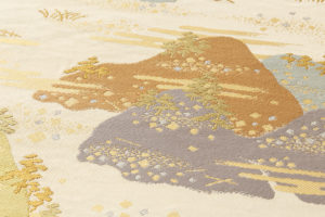 川島織物製　本金箔加良錦 袋帯のサブ3画像