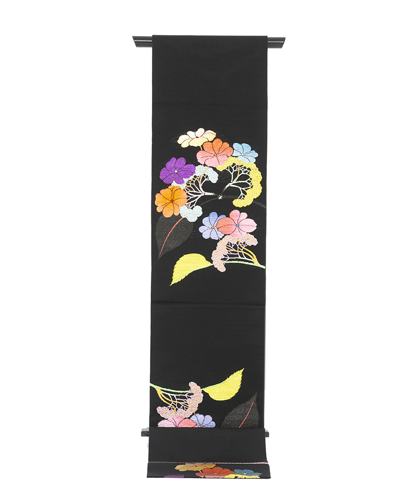 龍村平蔵製 夏袋帯「がくあぢさい」 | 特選きものコレクション