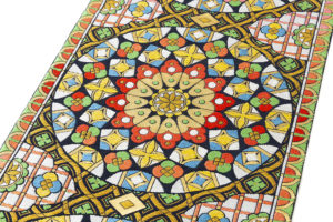 龍村美術織物製 たつむら 袋帯地「シャルトル光曜文」未仕立て品のサブ1画像