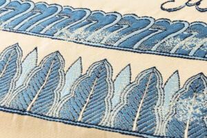 龍村平蔵製　袋帯「青花翔龍錦」のサブ2画像