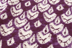 草紫堂製　南部紫根染 紬着物のサブ5画像
