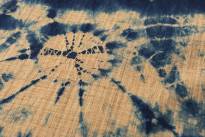 青戸柚美江作　出雲織絞 名古屋帯地　未仕立て品のサブ4画像