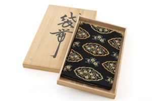 龍村平蔵製　袋帯「窠中繍花文」のサブ7画像