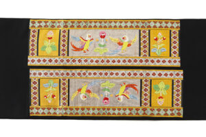 龍村平蔵製　袋帯「木画インコ」のサブ5画像