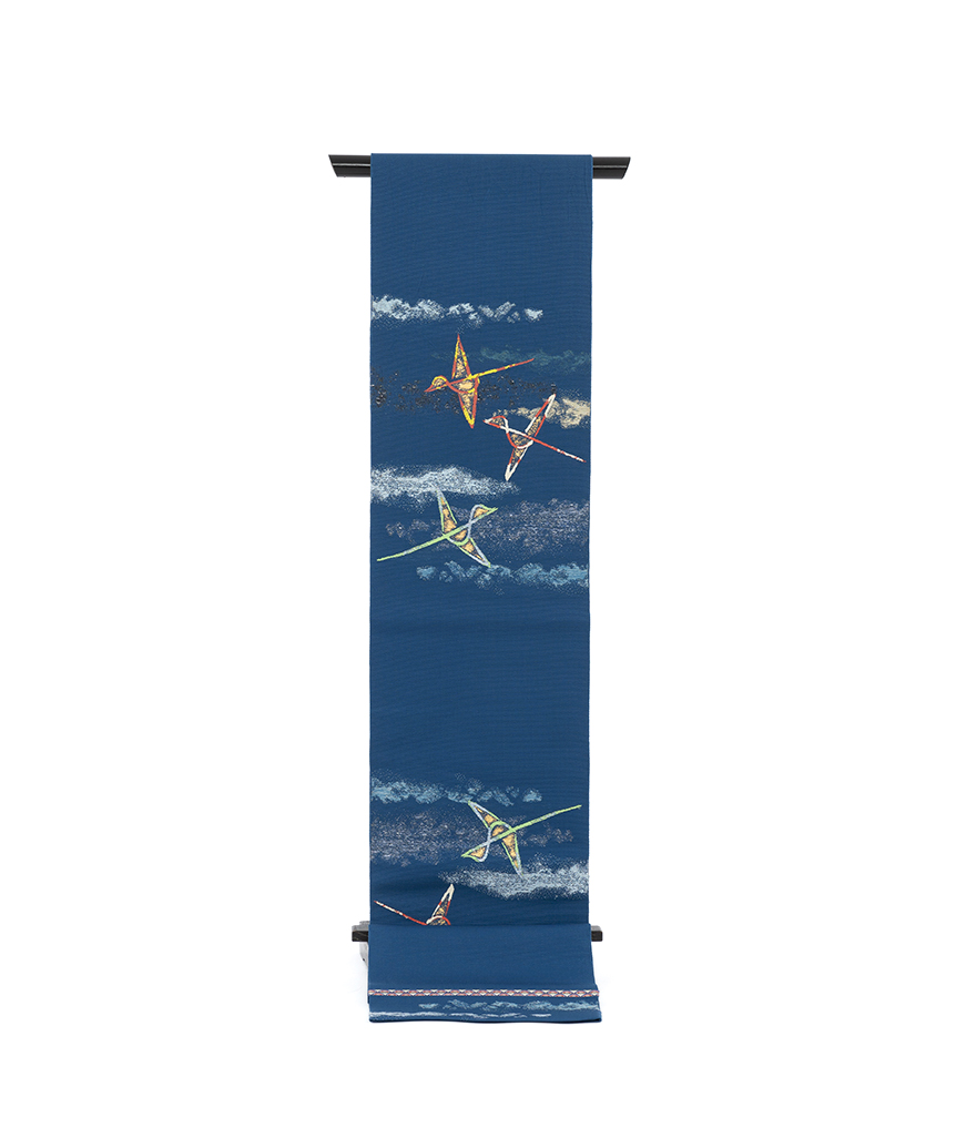 龍村平蔵製　夏袋帯「光悦三代ちどり」のメイン画像