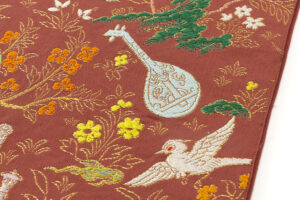 龍村平蔵製　袋帯「蓋毗苑」のサブ2画像