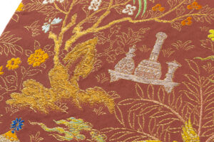 龍村平蔵製　袋帯「蓋毗苑」のサブ4画像