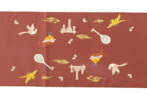 龍村平蔵製　袋帯「蓋毗苑」のサブ5画像
