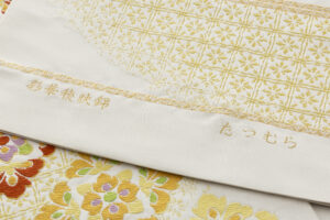 龍村美術織物製　袋帯地「彩華稜映錦」未仕立て品のサブ6画像