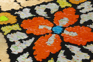 龍村平蔵製 袋帯「米市錦」のサブ2画像