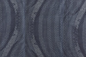 木邑織物製　 １２マルキ正藍染 大島紬着物のサブ4画像